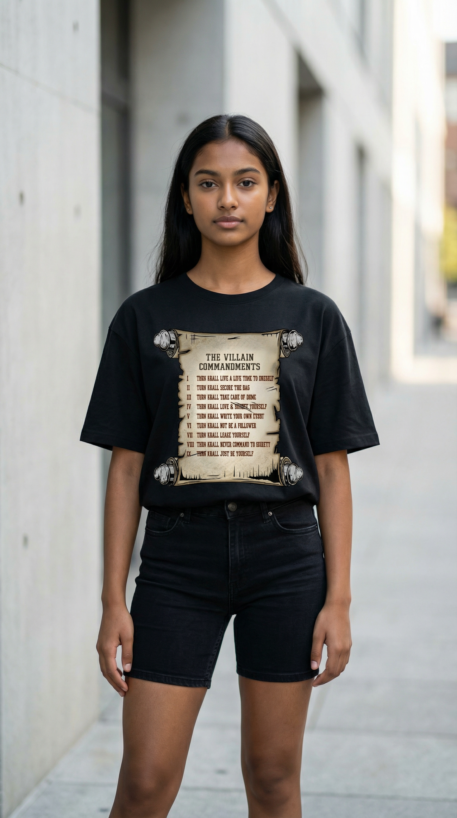 The Villain Commandments T-Shirt